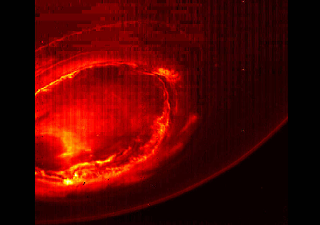 Juno’s View of Jupiter’s Southern Lights 